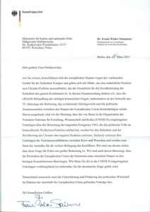 Steinmeier-Brief